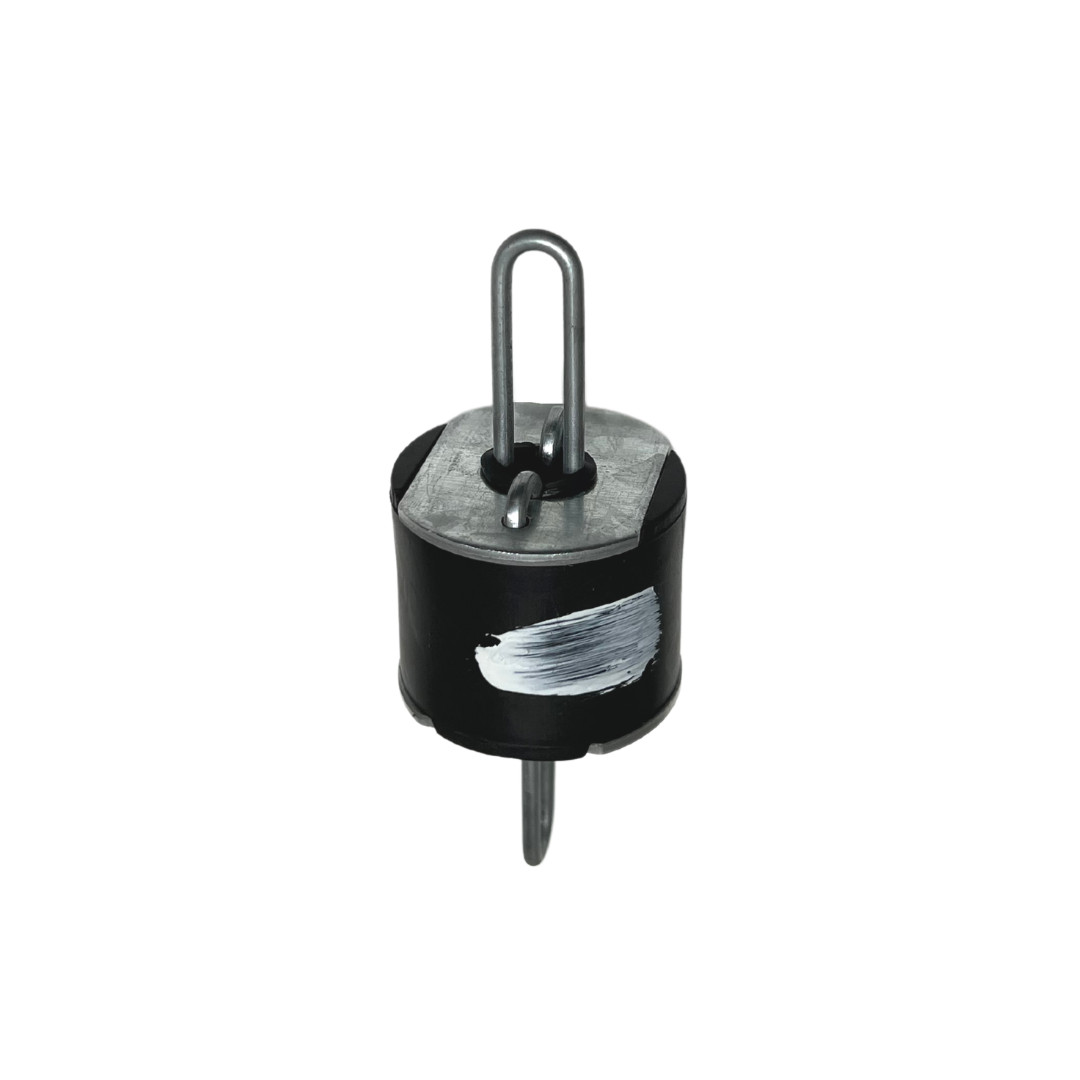 RSIC-WHI® Mid Wire Hanging Isolator for Drop Ceilings (100 Pack) 145 lb. (White)