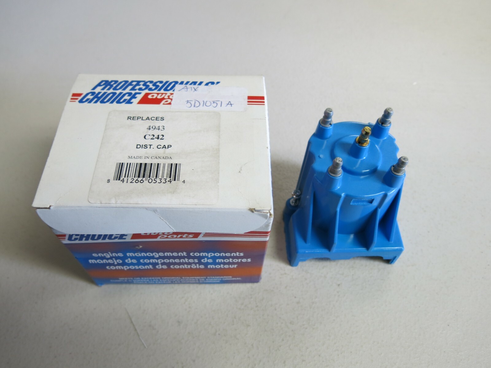 Professional's Choice Distributor Cap C242 fits 1985-1993 Buick GMC (5D1051A)