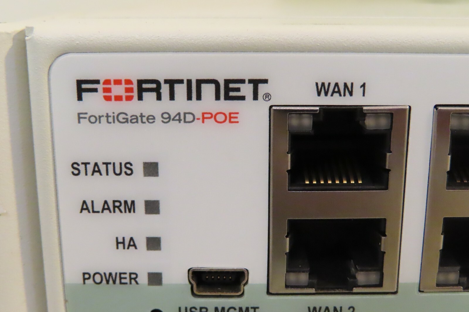 Fortinet Fortigate 94D POE Firewall