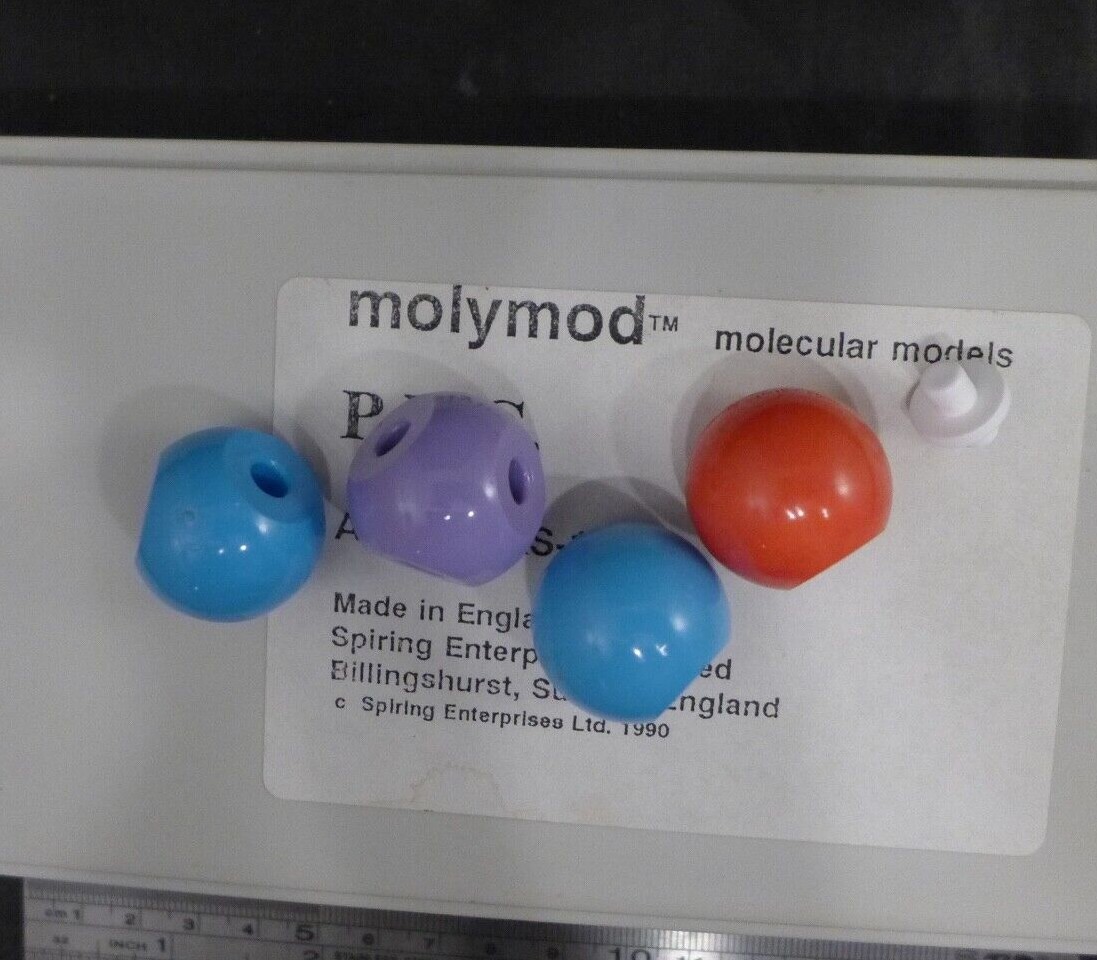 Bag of 10 || MOLYMOD Molecular Models for Teachers, Metal or Sulfur atoms
