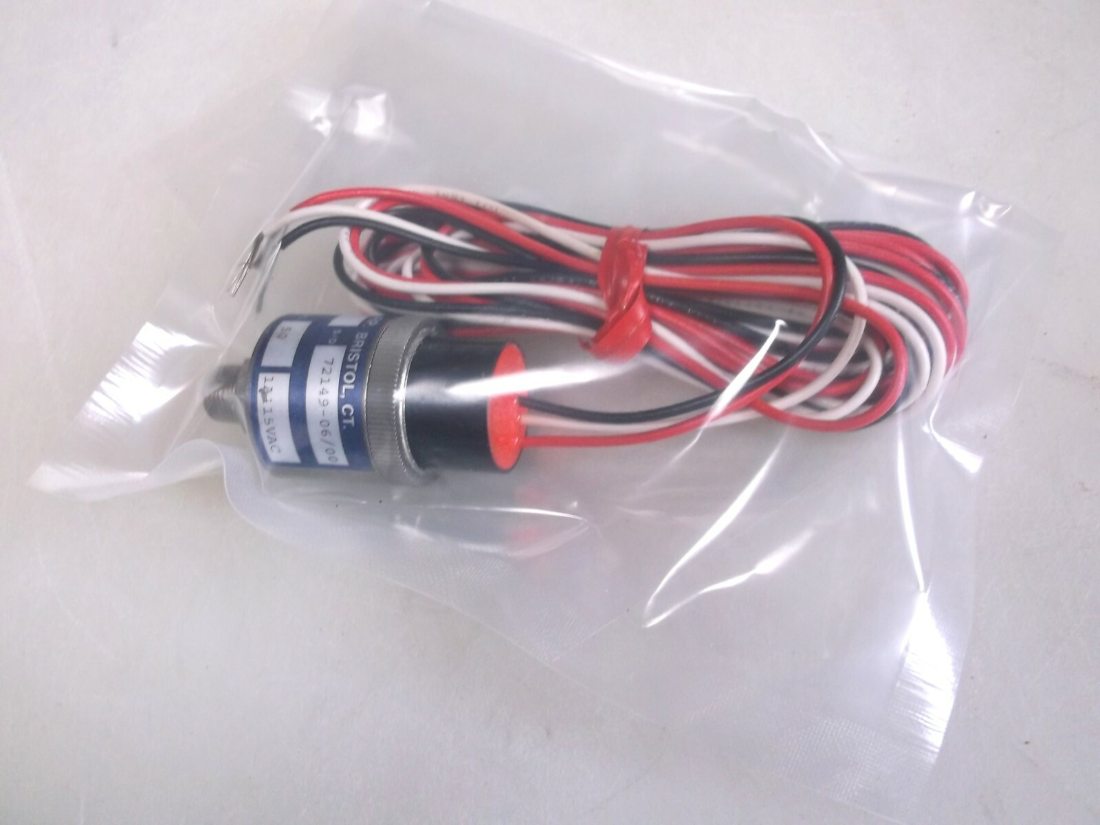 Whitman Controls P117G-5H-C12L72 Adjustable Pressure Switch 50 PSIG 115VAC NIBag