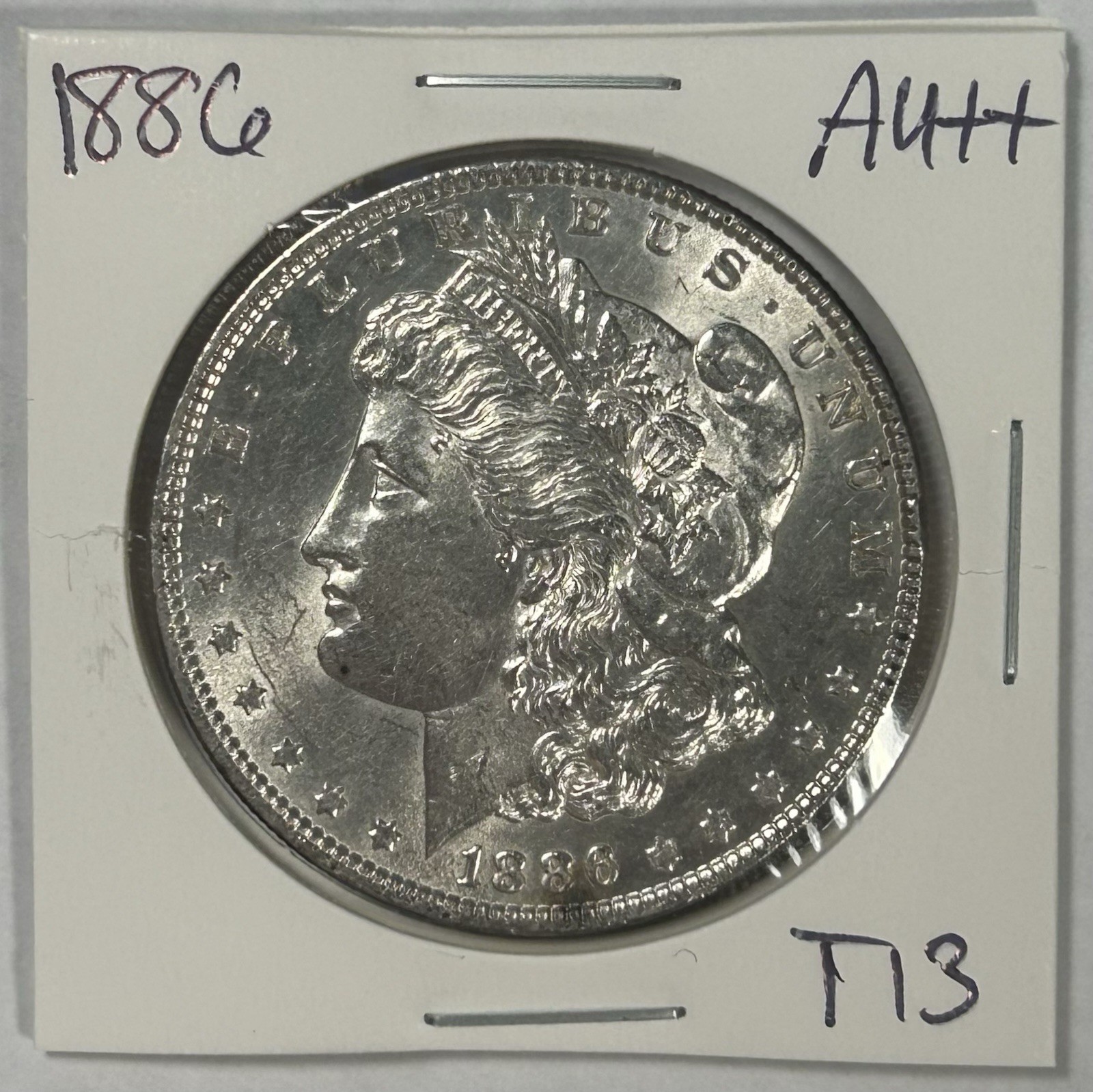 1886 Morgan Silver $1 Dollar Coin