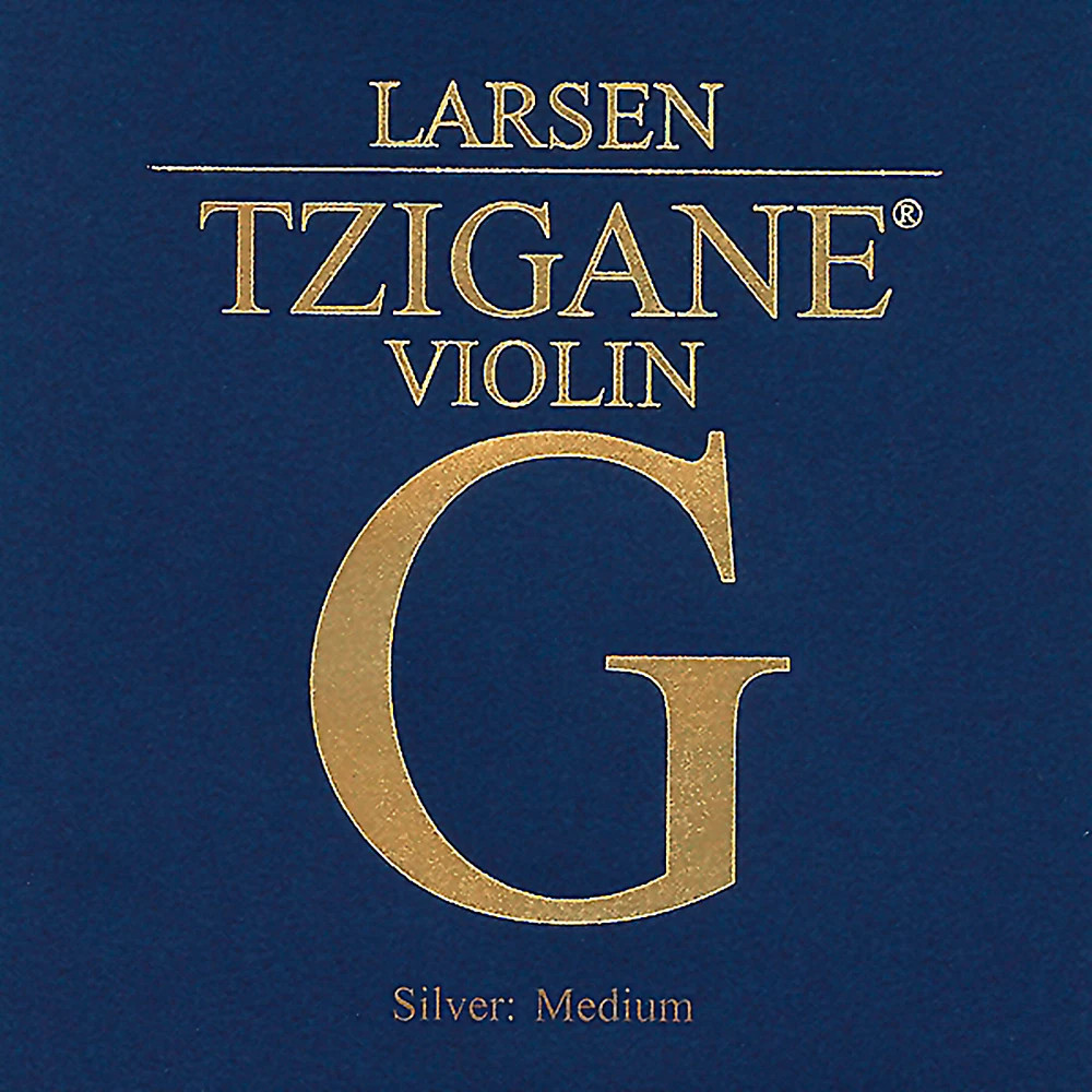 Larsen Tzigane Violin G String 4/4 Size Silver Wound, Medium Gauge, Ball End