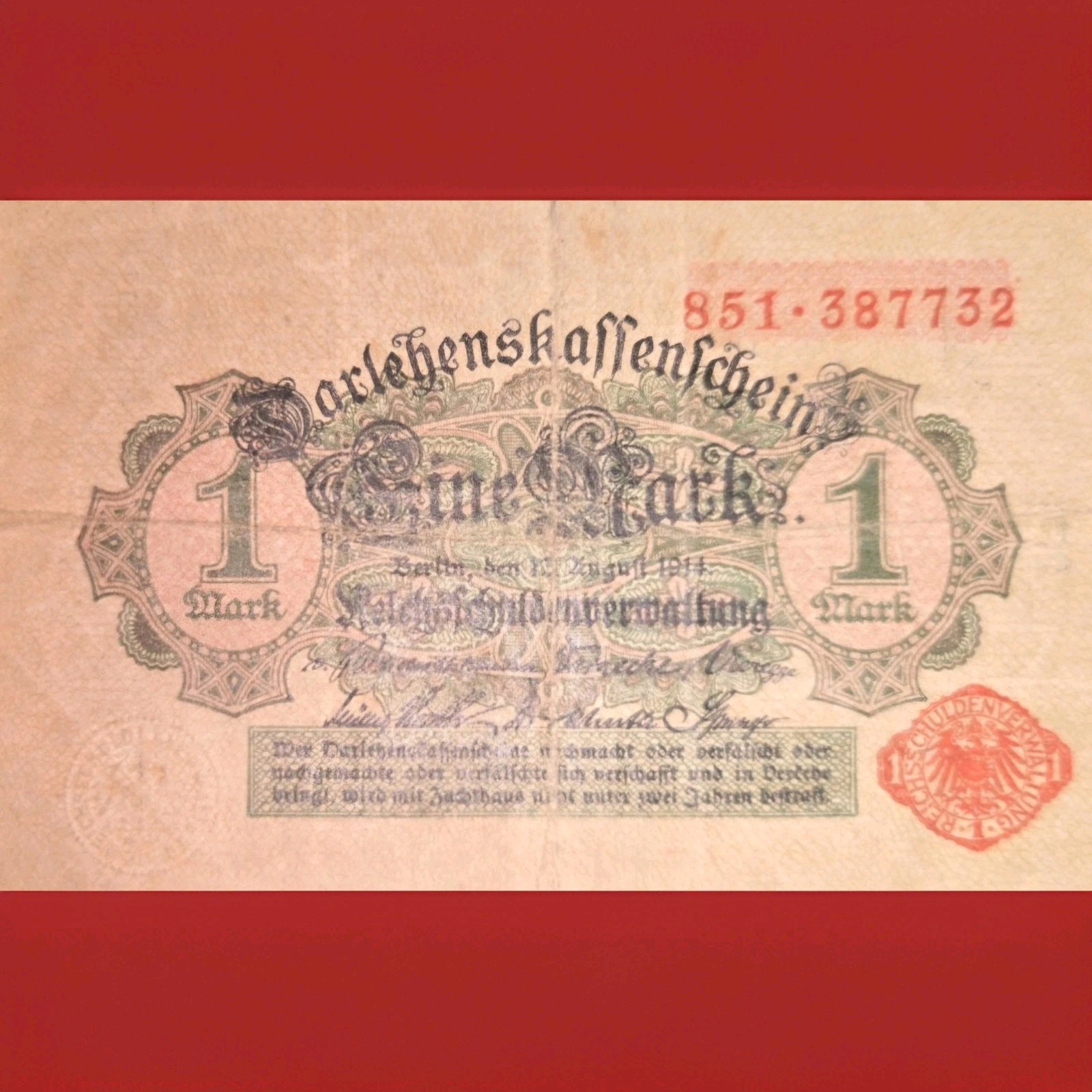Banknotes Lot Of 6 1913,1914,1920,1943,1961 Austria/Germany/Soviet Union/Japan