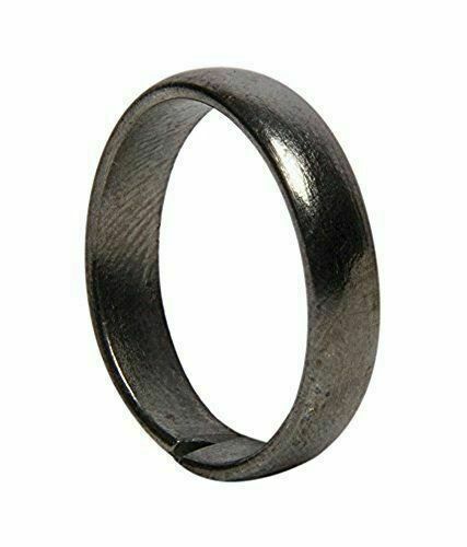 Shani Protection Plain Iron Ring – Black Horse Shoe IronChala Saturn Astrology