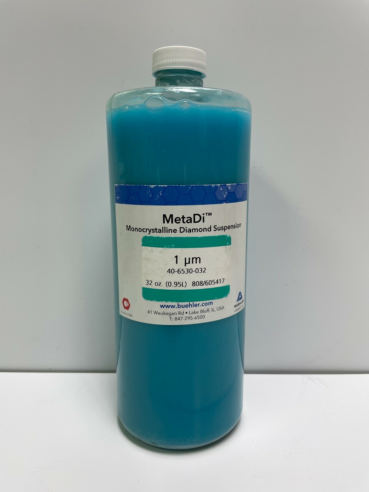 Buehler MetaDi Monocrystalline Diamond Suspension 1 μm 32 oz (40-6530-032)