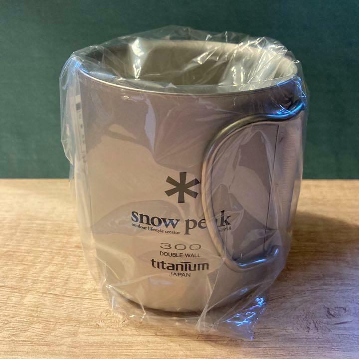 Snow Peak MG-052FHR Ti - Double 300 Cup FH Titanium New from Japan