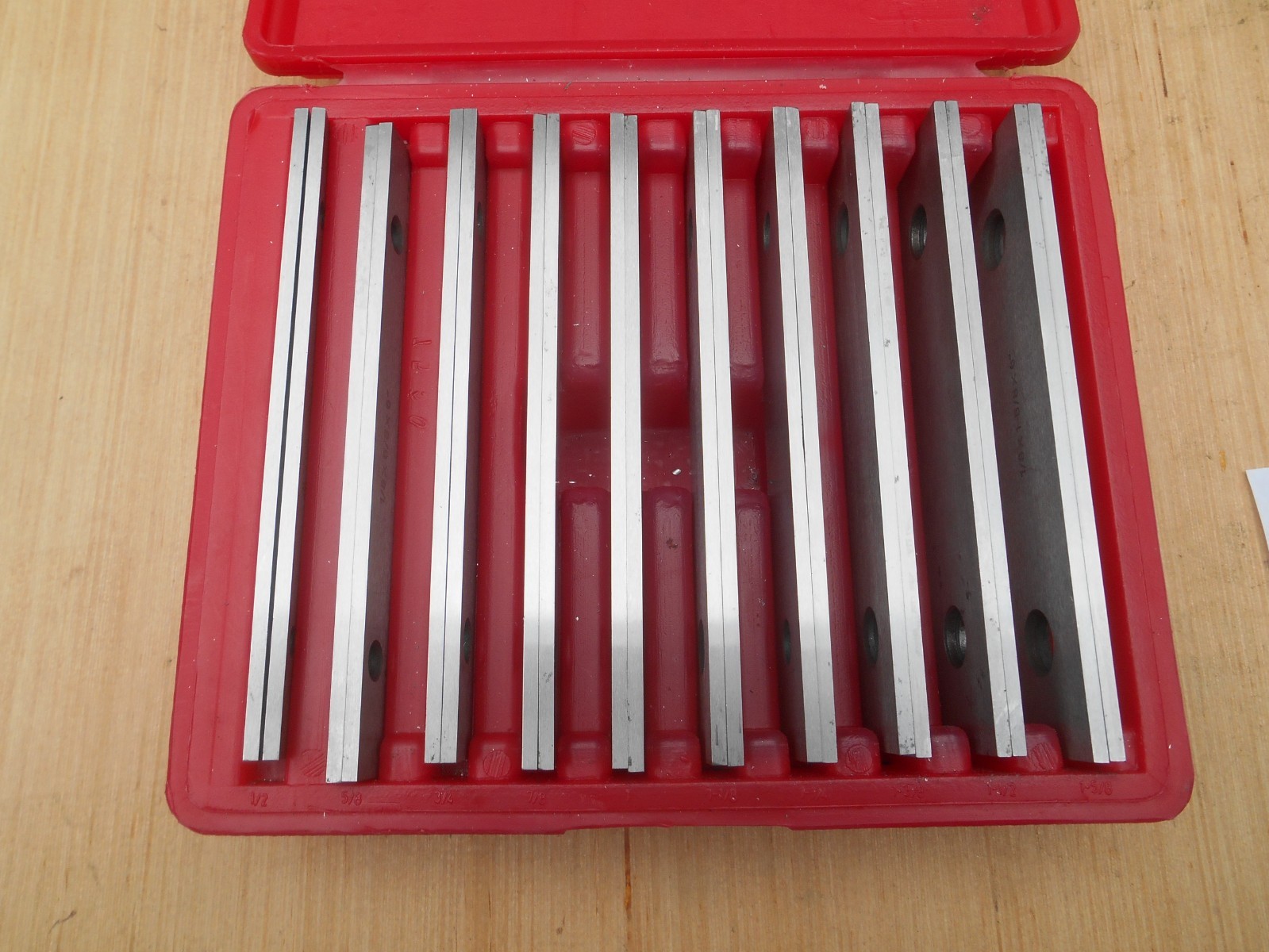 MHC 637-7030 Thin Precision Parallel Set 1/8" | 10 Matched Pairs (20 Pcs)