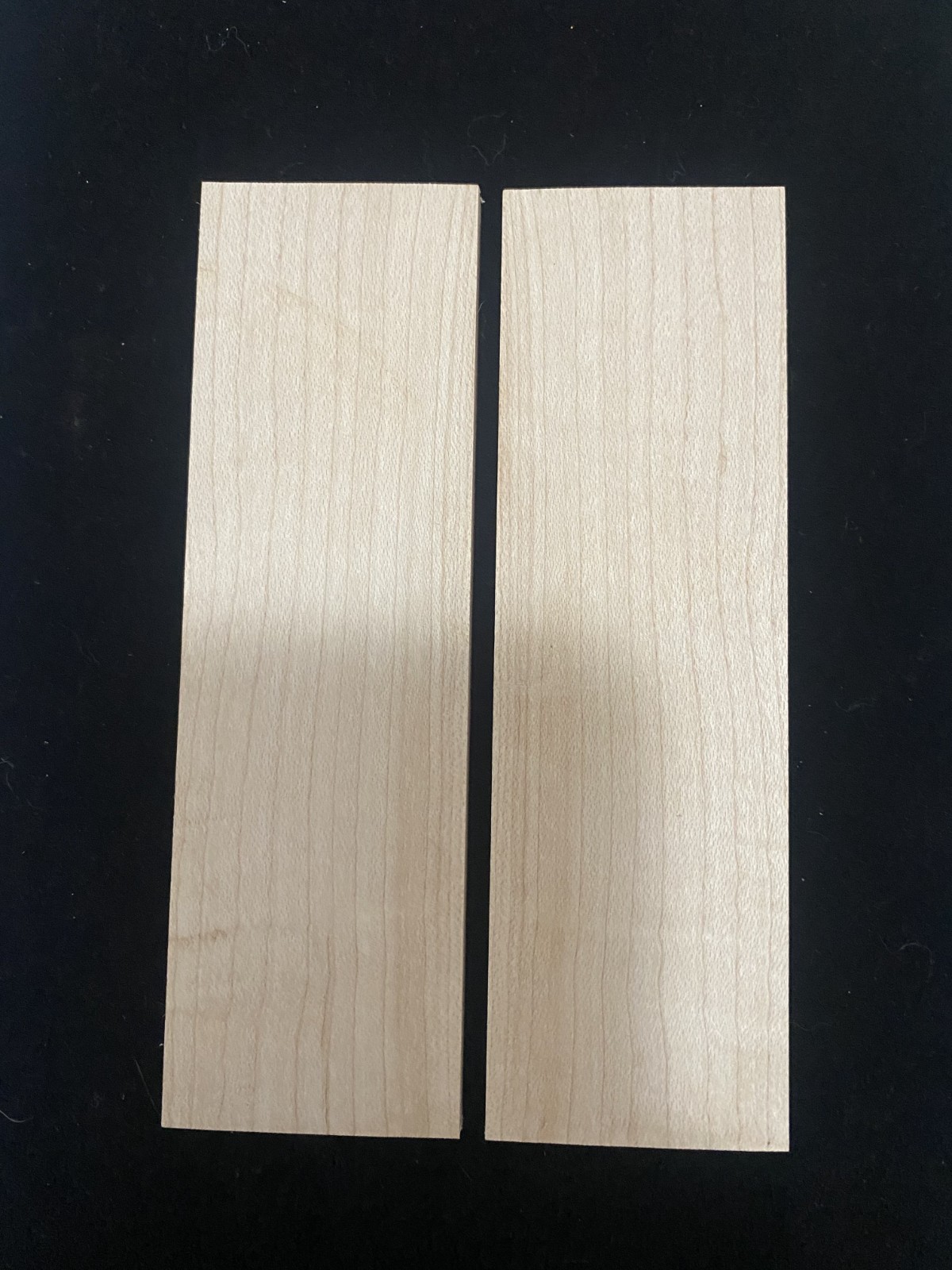 White Ash Knife Handle Scales