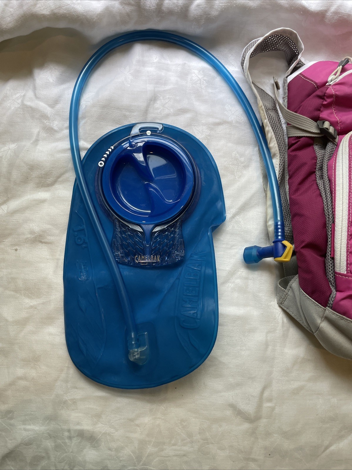 CAMELBAK Mini Mule M.U.L.E. Megenta Hydration Backpack With Bladder 1.5L Hiking