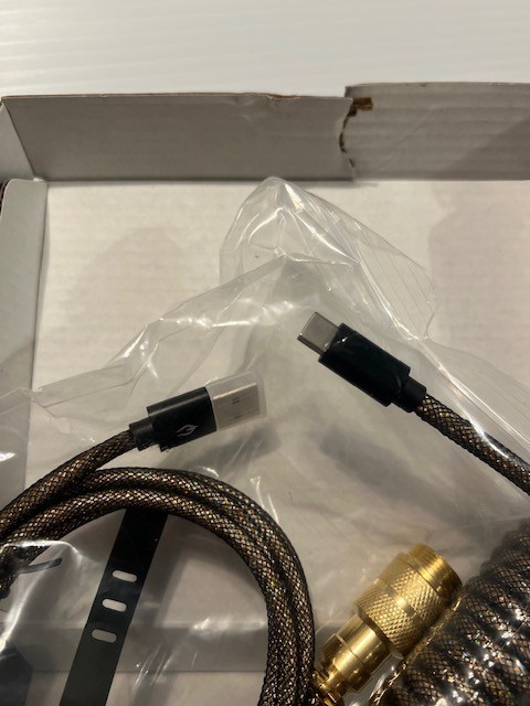 Vajra Force Pro Custom Double Sleeve 8cm Glittering Coil Kb Cable