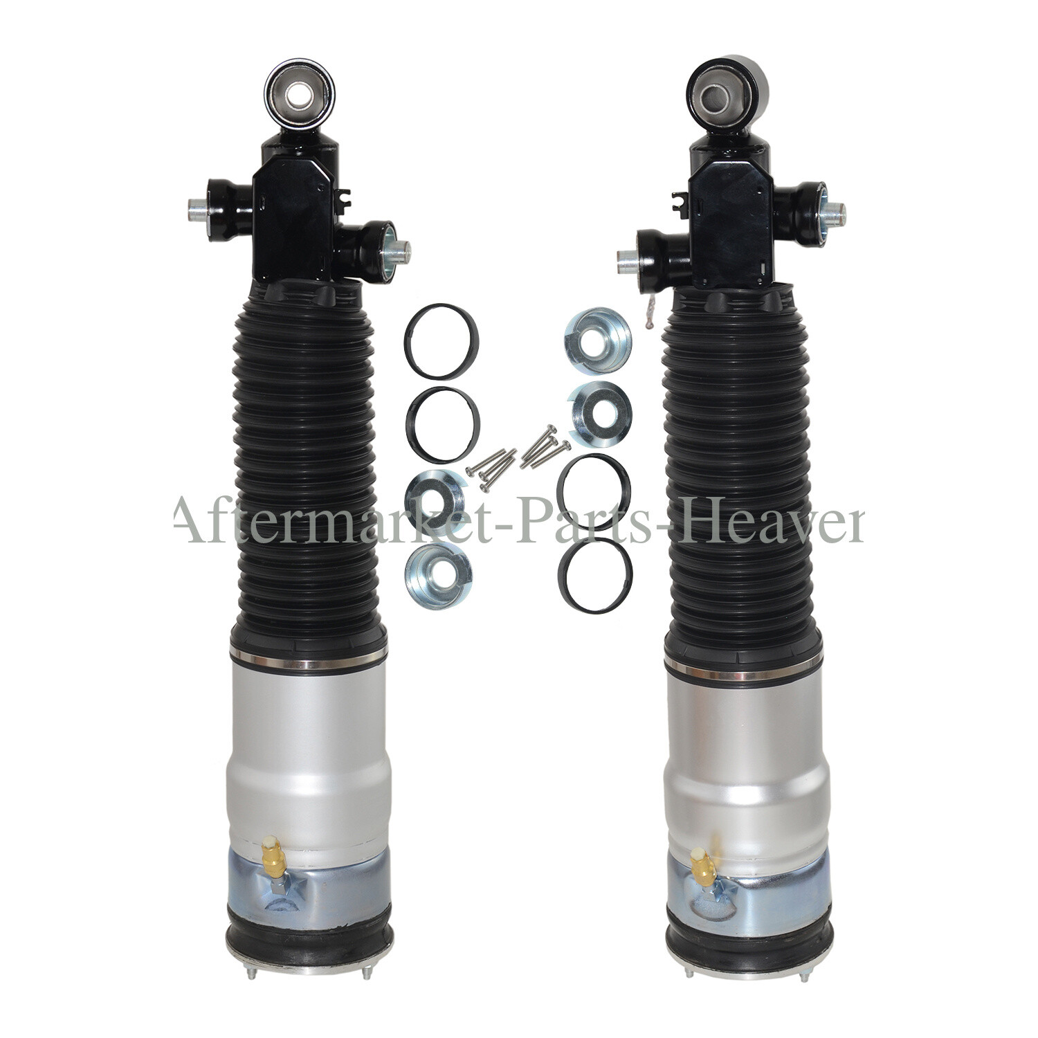 2x Rear Left+Right Air Suspension Struts for 09-14 BMW F01 F02 740i 750Li 760Li