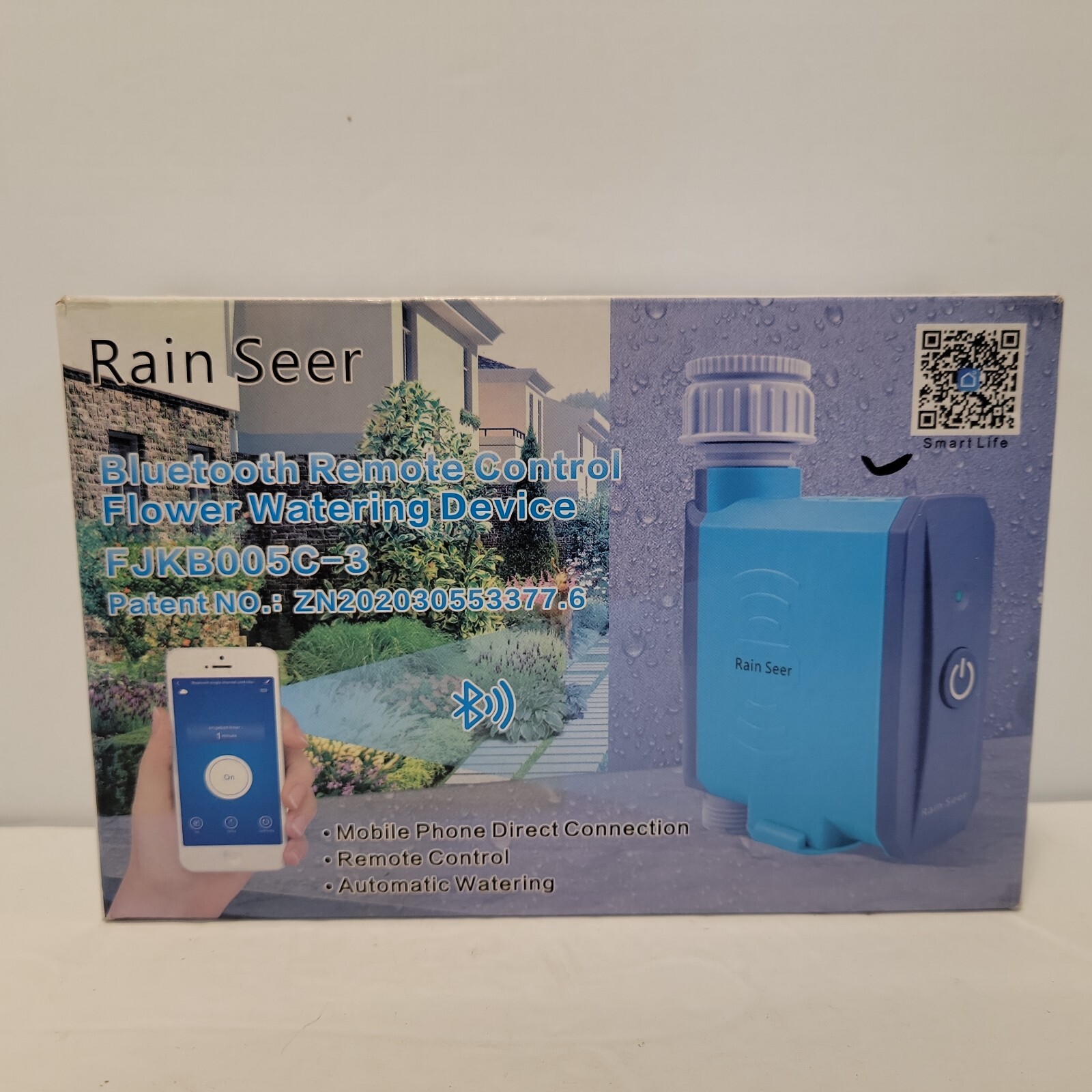Bluetooth WiFi Watering Controller - Automatic Flower Timer, Smartphone Remote C