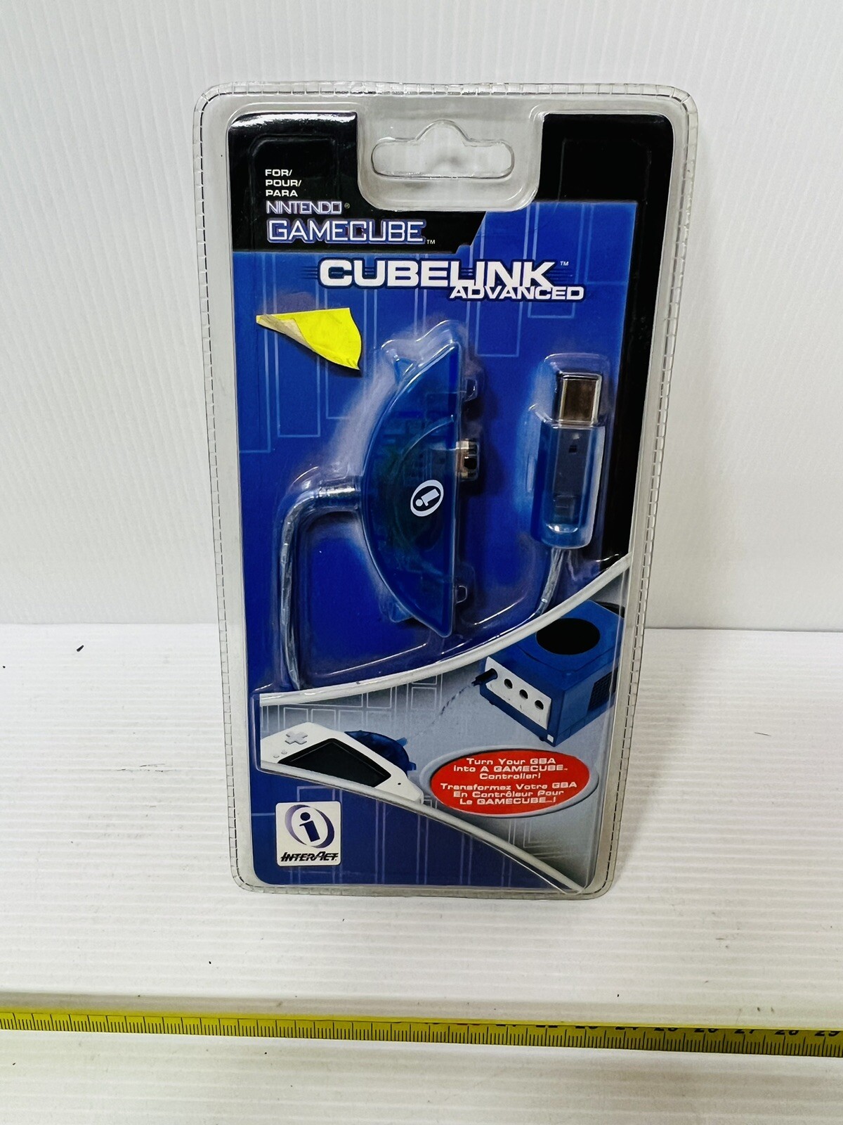 NINTENDO GAMECUBE CUBE LINK TURN GBA INTO A JOYPAD