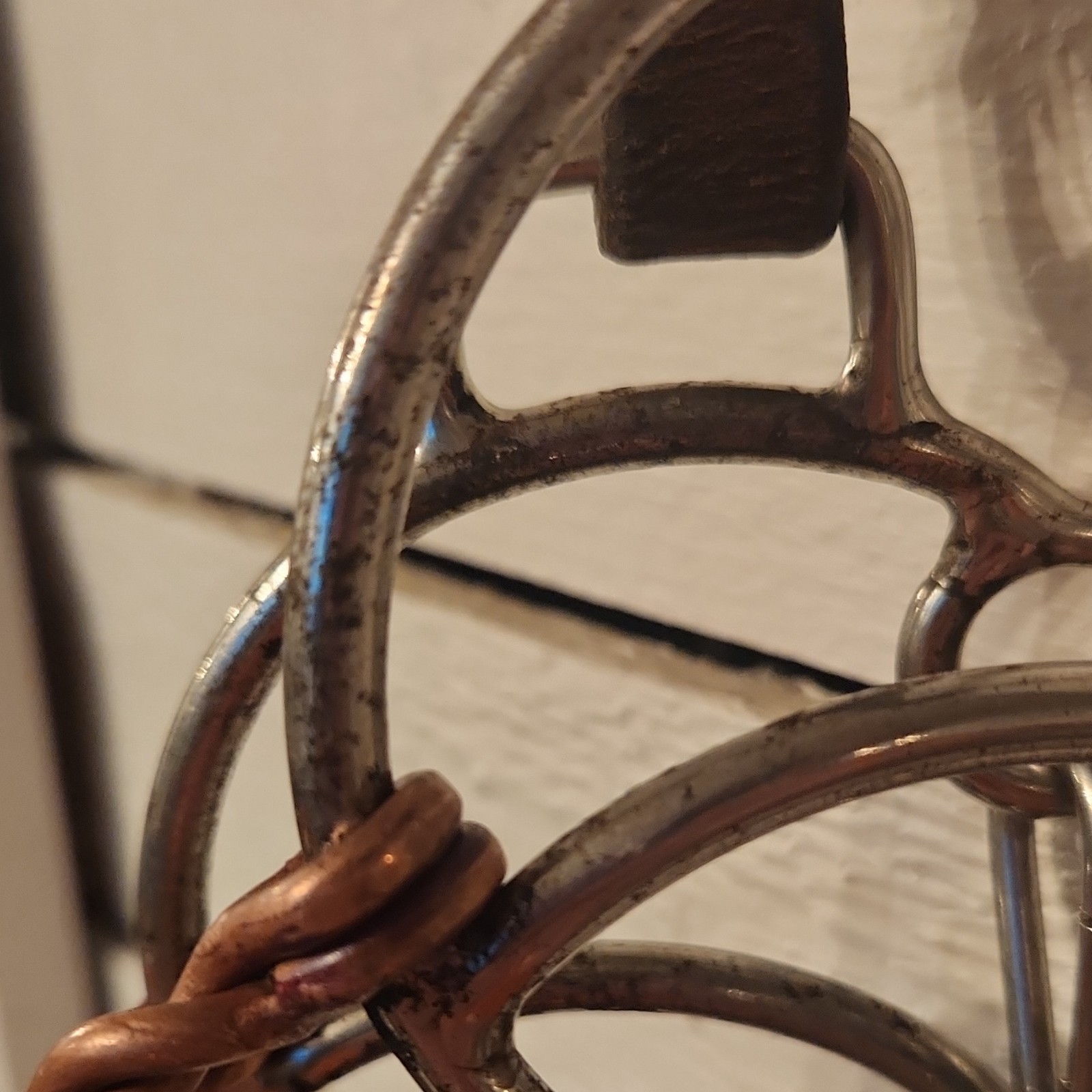 5.25" Twisted Copper Wire, Sliding 6 Gag Bit