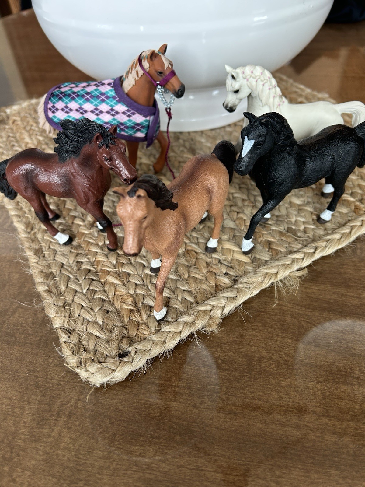 Schleich Horse Toy Figures  2 Schleich 3 Others Lot Of 5