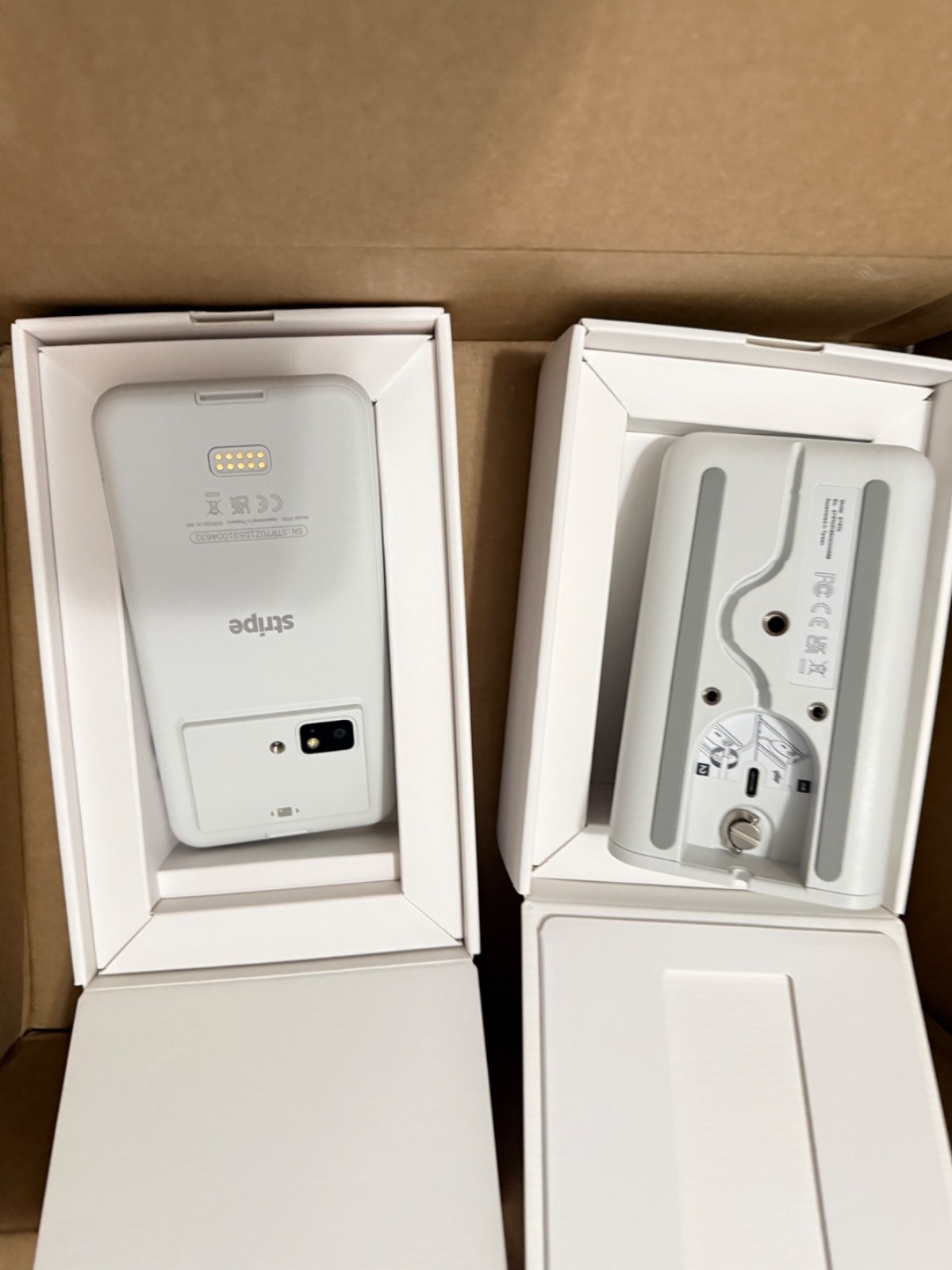 Stripe Reader S700 Card Reader. Charging DOCK