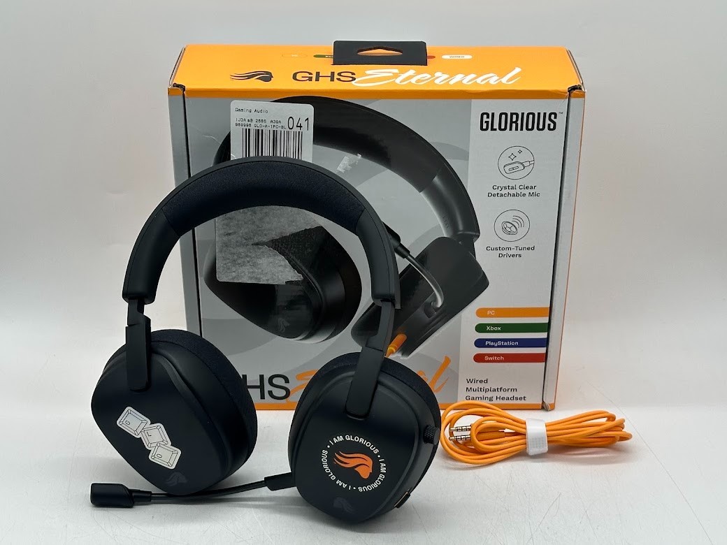 Glorious GHS ETERNAL Wired Multiplatform Gaming Headset - Black