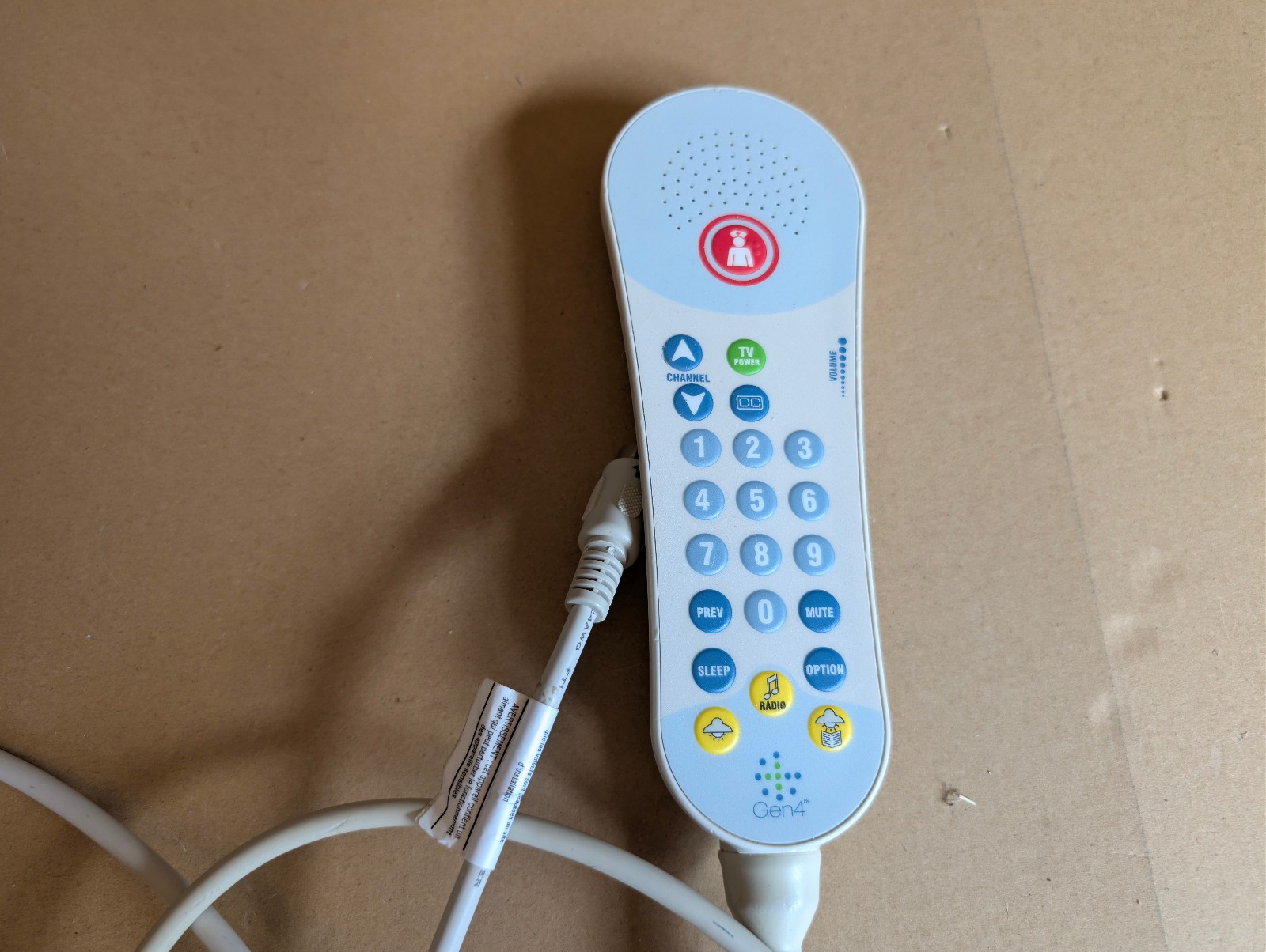 Curbell 4C190U-Z007398 pillow speaker controller