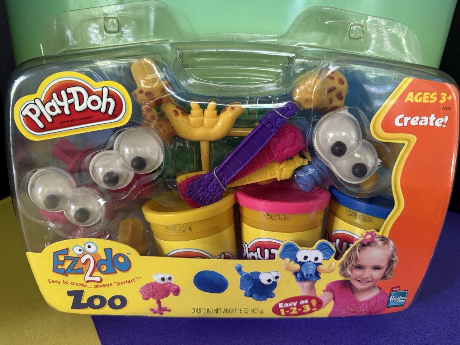 Play-Doh Play Doh EZ2DO ZOO Jumbo Set HTF New Sealed