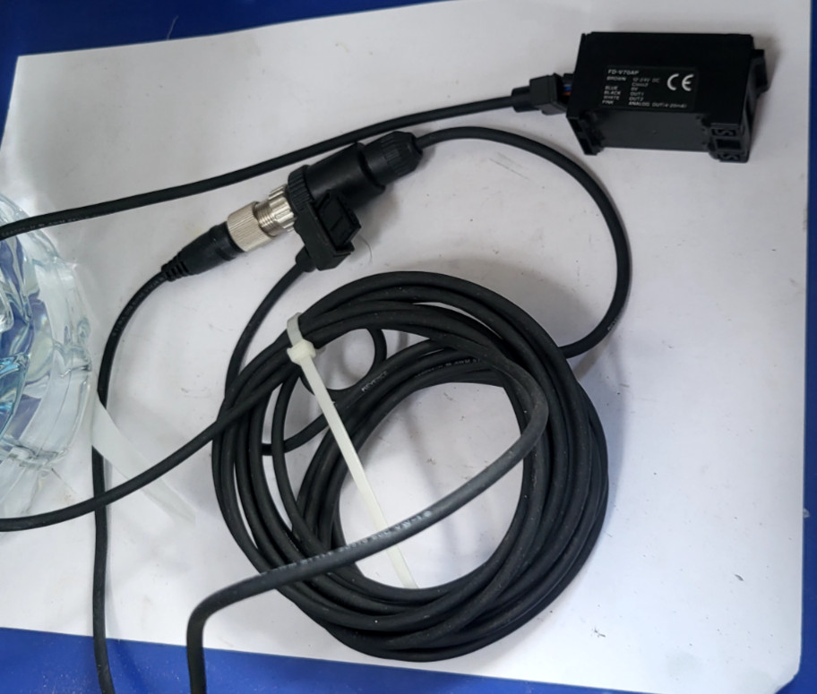 KEYENCE FD-V70AP ULTRASONIC LIQUID FLOW SENSOR (BR3.5B3)