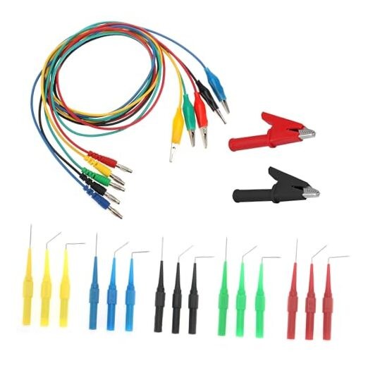 DIANN 22pcs Back Probe Test Kits with Wire Piercing Probes 15pcs Back Probe