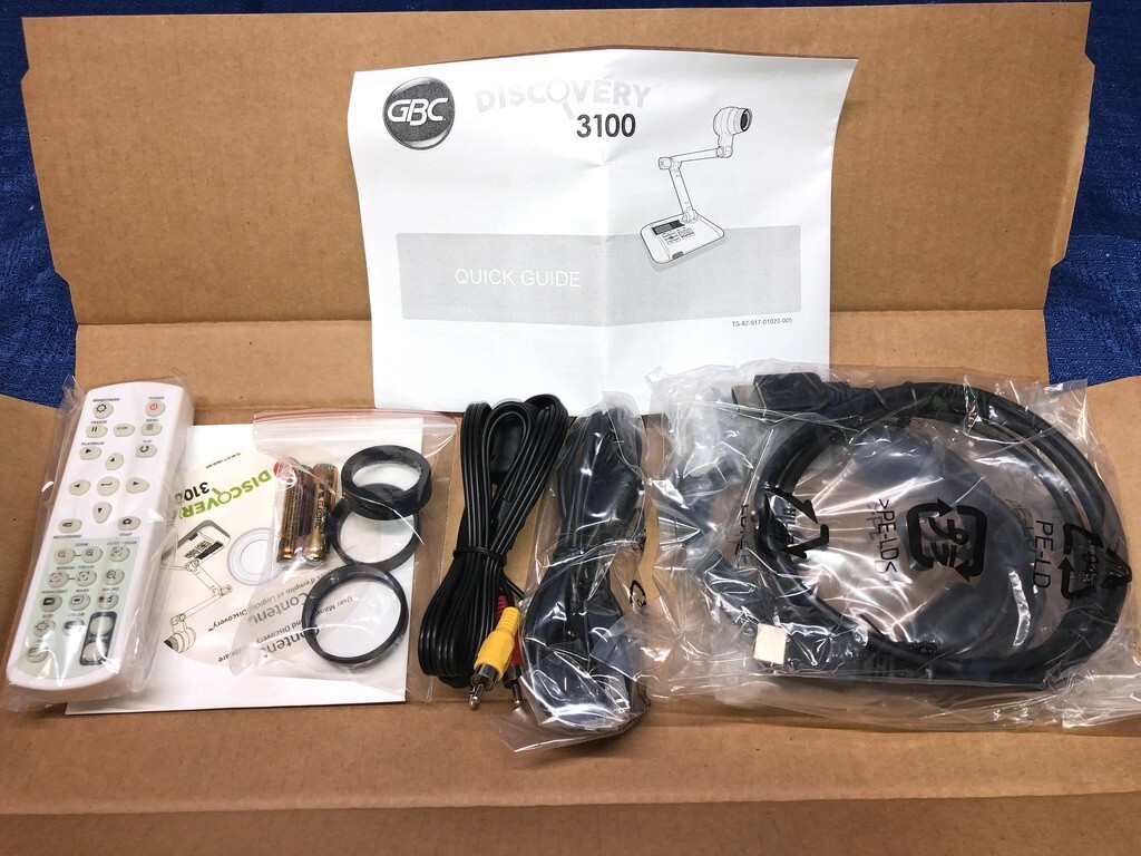 GBC Discovery 3100 Document Presentation Camera DVC10009