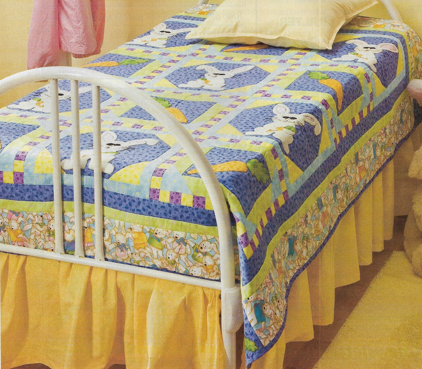 Funny Bunnies Quilt quilting pattern instructions