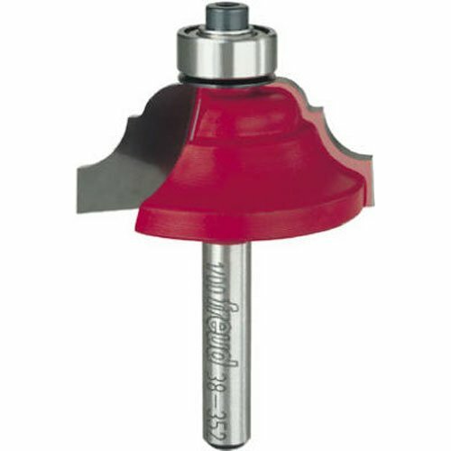 Freud (38-352) 1-5/8" (Dia.) Classical Cove & Bead Bit with 1/4" Shank (Quadra-C
