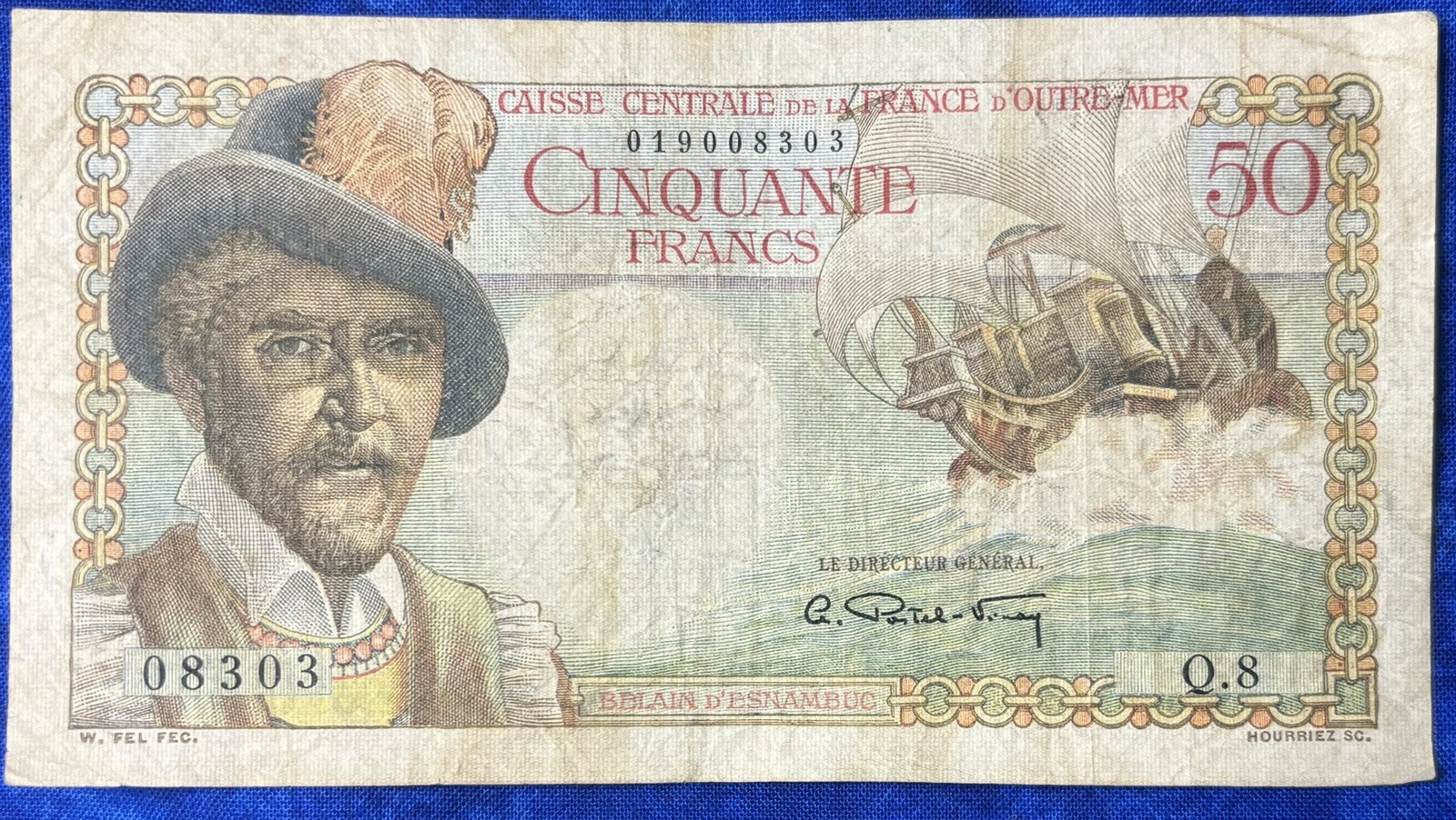 France Equatorial Africa 50 Francs