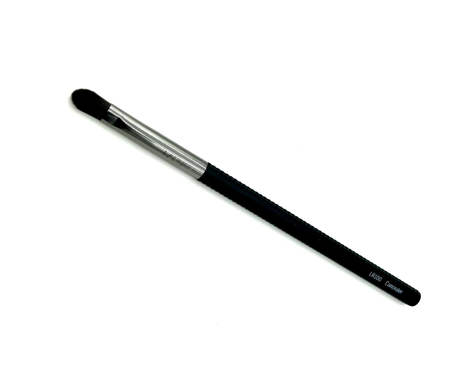 New LARUCE Concealer Brush black w/ Rubber Grip Handle # LR100