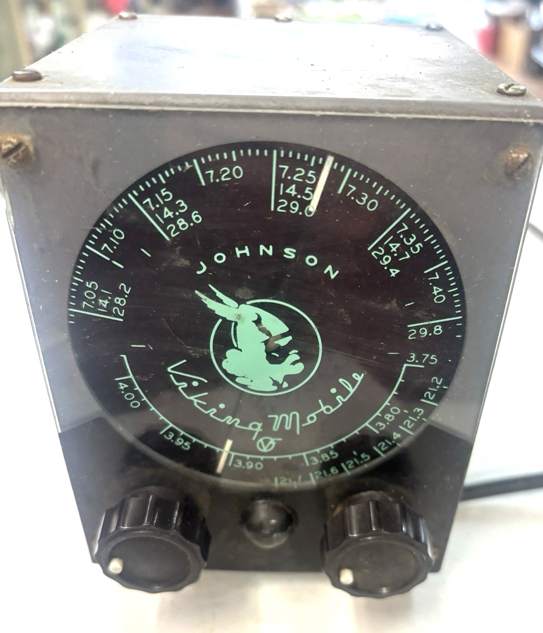 RARE JOHNSON VIKING MOBILE - TUNER - BAND SELECTOR - HAM RADIO