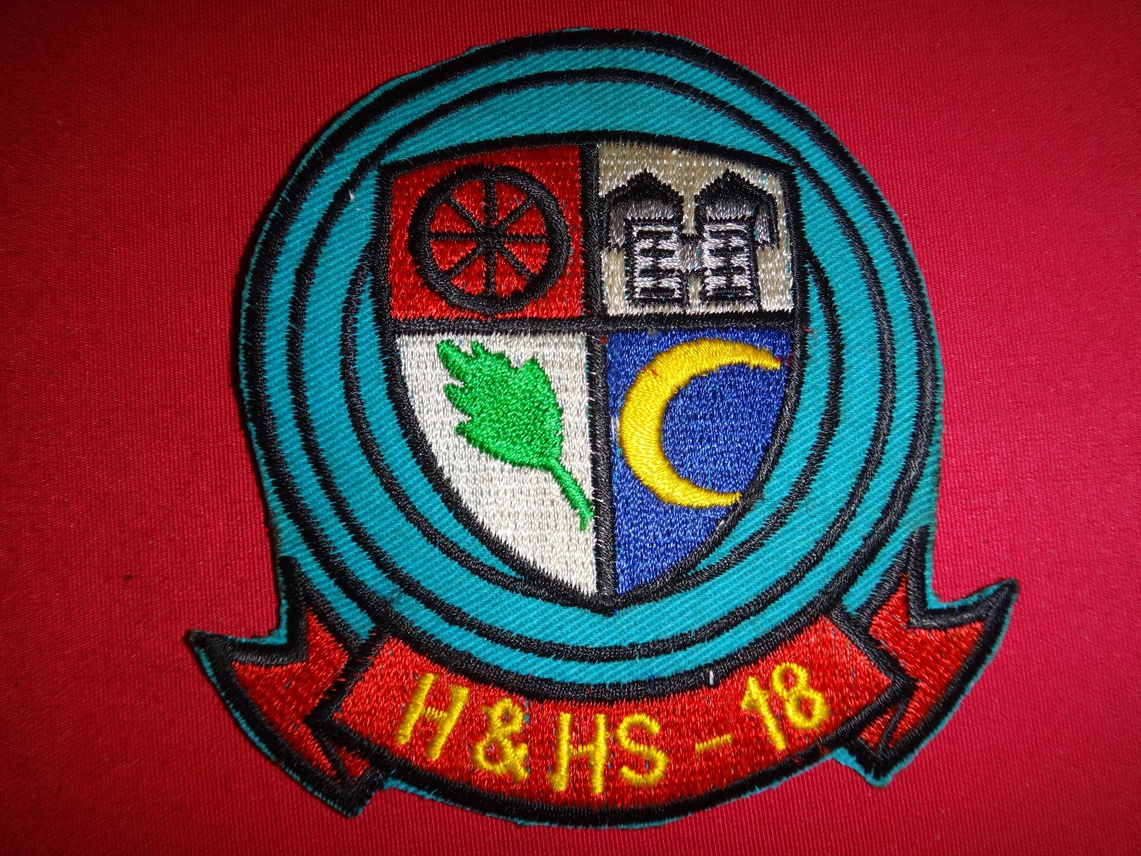 USMC Headquarters & Headquarters Squadron H&HS-18 Vietnam War Patch