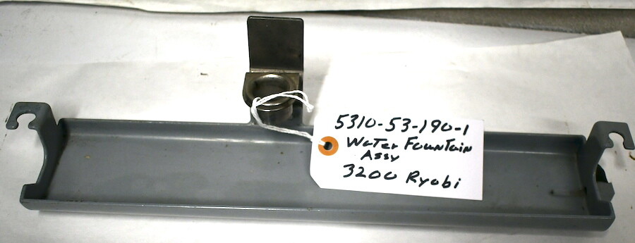 5310-53-190-1 Ryobi 3200 used in new condition water fountain tray