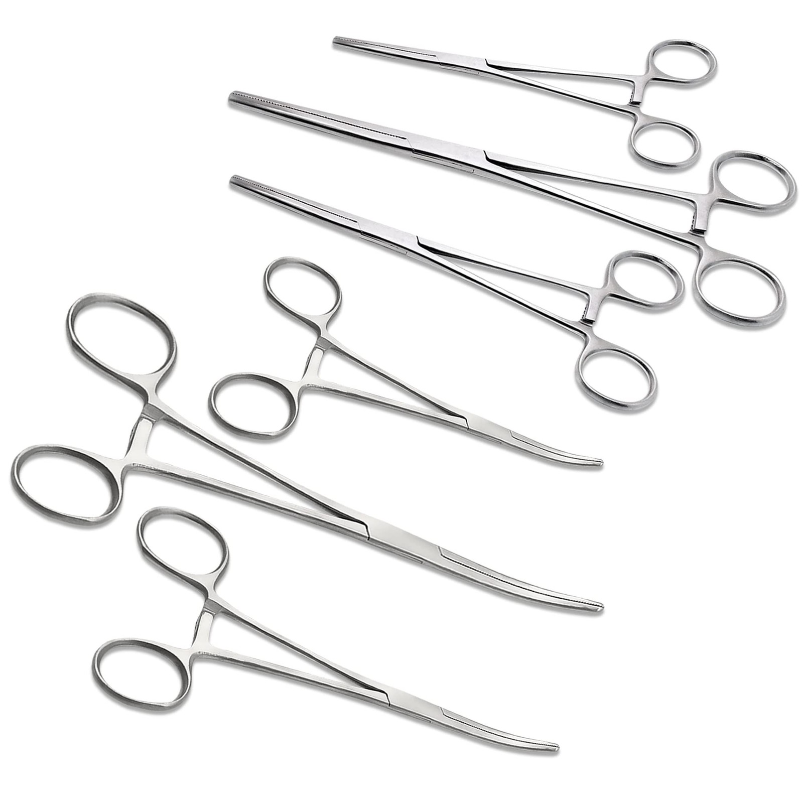 Ultimate Hemostat Set, 6 Piece Ideal for Hobby Tools, Electronics, Fishing an...