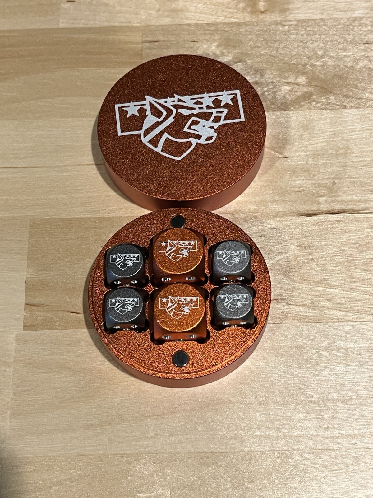 Battletech LosTech Dice Puck - CATALYST - Clan Wolf - New