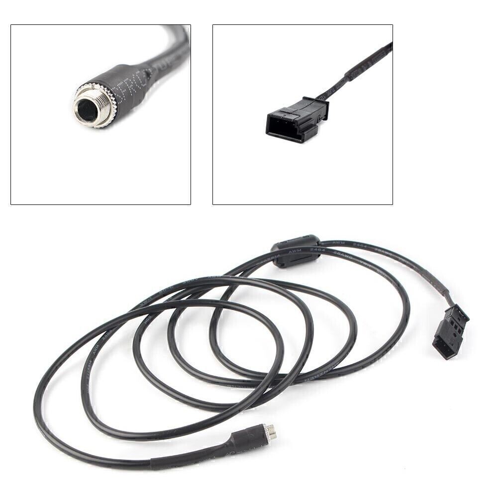 AUX Auxiliary Input Kit Adapter Cable for BMW E46 E53 E39 iPhone MP3 1PC