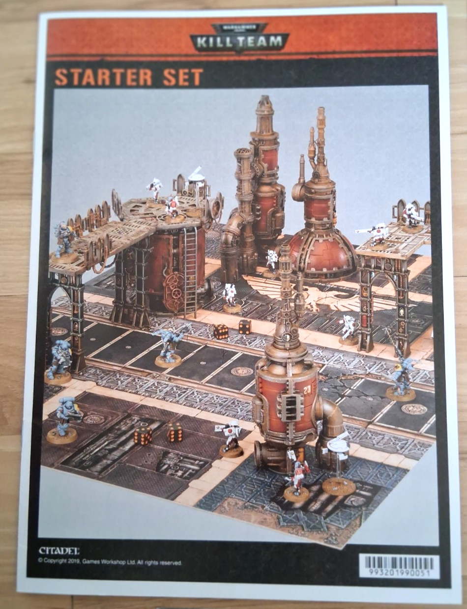 Warhammer 40K Kill Team Core Manual, 2 Booklets, Starter, & Begin Here Sheet