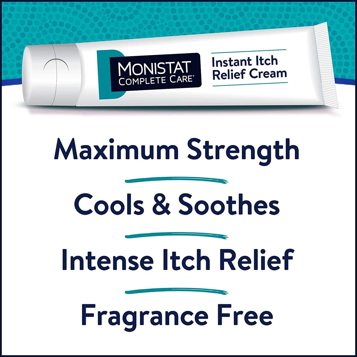 Instant Itch Relief Cream for Women, Fragrance-Free Formula with Aloe Vera So...