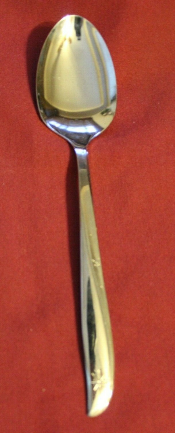 Oneida TWIN STAR Serving Spoon Community Stainless USA Used Flatware