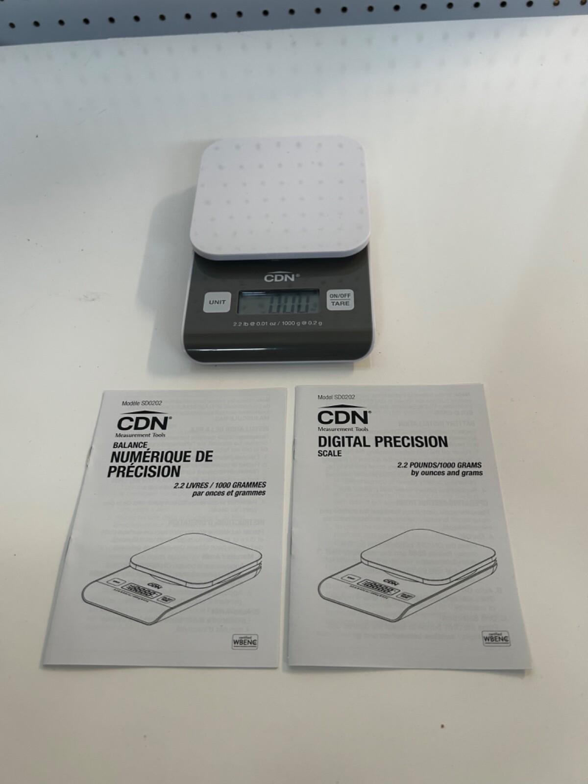 CDN SD0202 Digital Precision Scale 2.2 lb