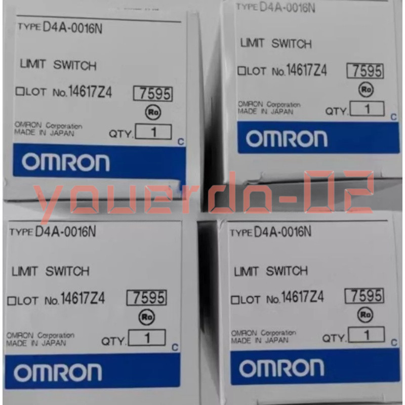 1 PC New Box Omron D4A-0016N Limit Switch Head Tentacle Type Coil Spring Type