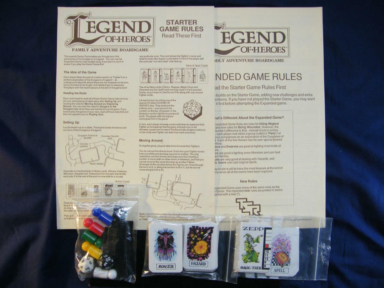 Legend Of Heroes - TSR - VG+ -  Unboxed