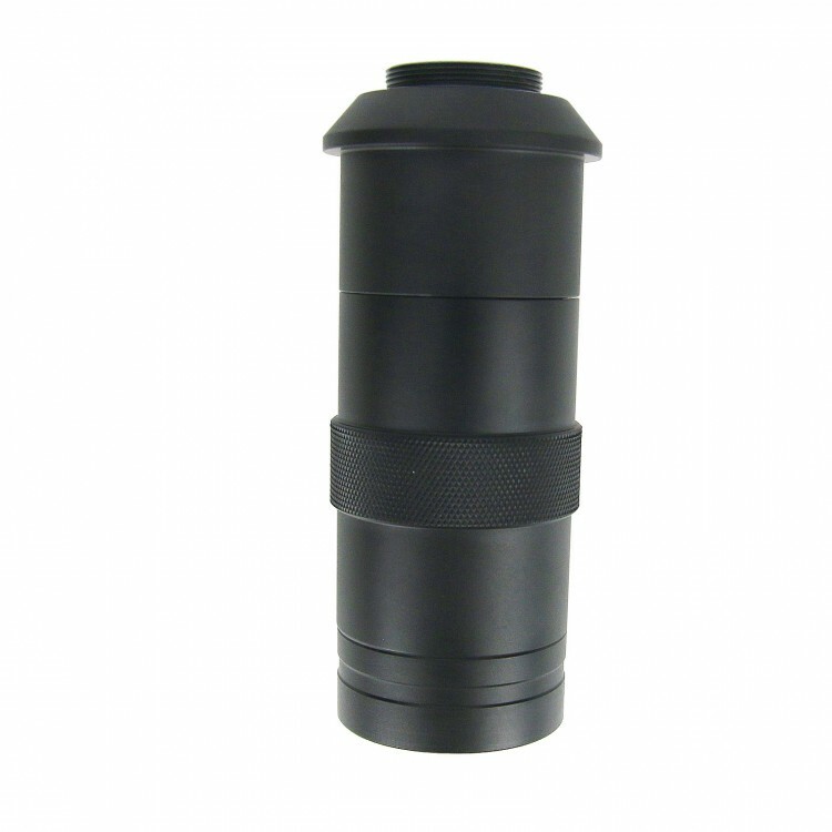 8X-100X C-Mount Microscope Lens Zoom Lens 25MM for Microscope Camera Eyepiece