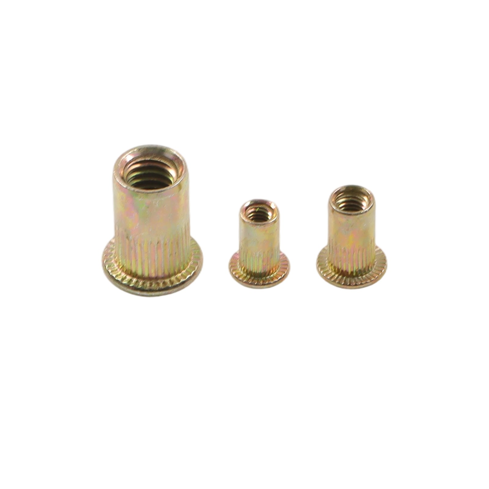15 Mandrels 16" Rivet Nut Setting Tool, 200Pcs Nutserts, Rivnut Gun Kit