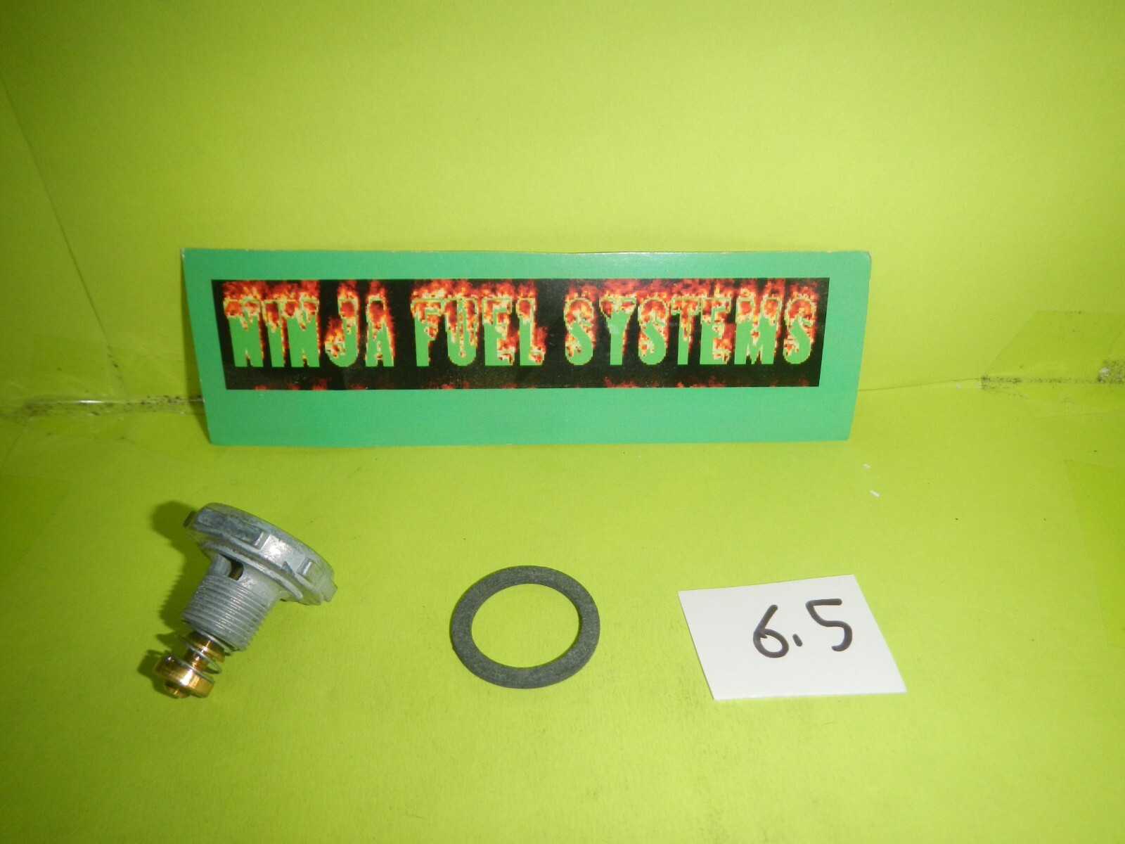GAS 6.5 POWER VALVE W/GASKET FOR HOLLEY CARBURETOR 4150 4500 650 750 850 1050 +