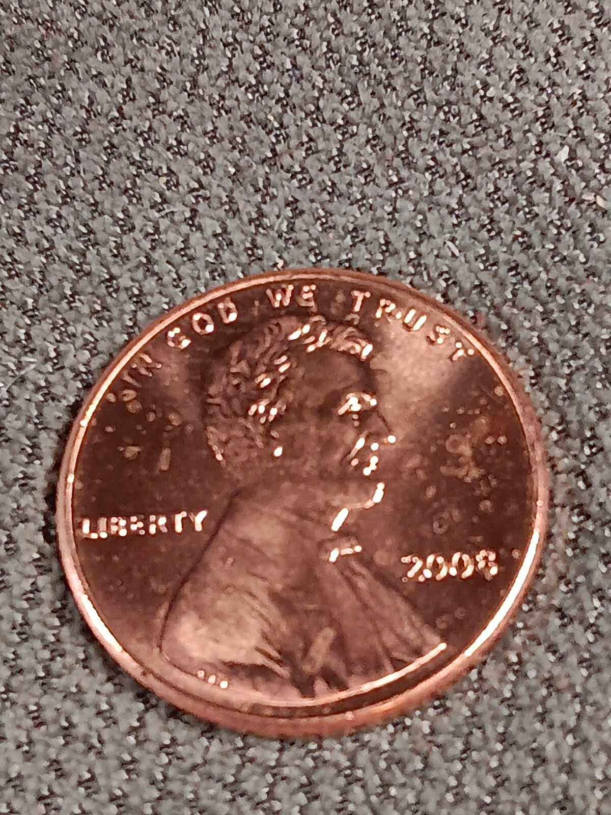 2008 P Lincoln Memorial Penny, Brilliant Uncirculated Choice Cent