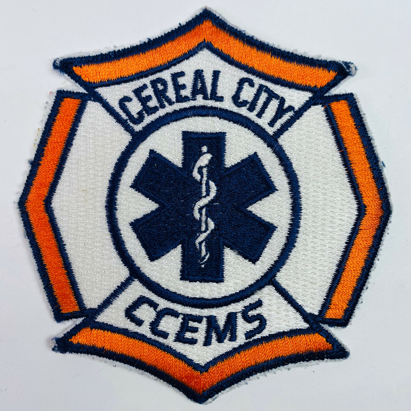 Cereal City EMS Battle Creek Calhoun County CCEMS Michigan MI Patch F3