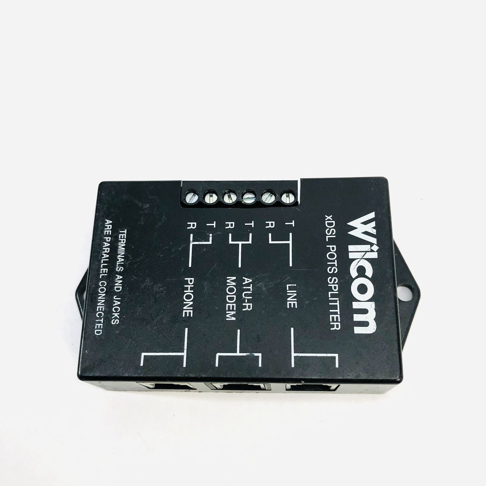 WILCOM PS-155-01 DSL POTS SPLITTER JACK