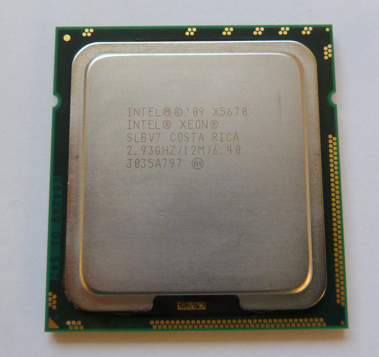 Matched Pair 2 PC Intel Xeon X5670 Westmere 6x 2.93 G 12MB Cache LGA 1366 SLBV7